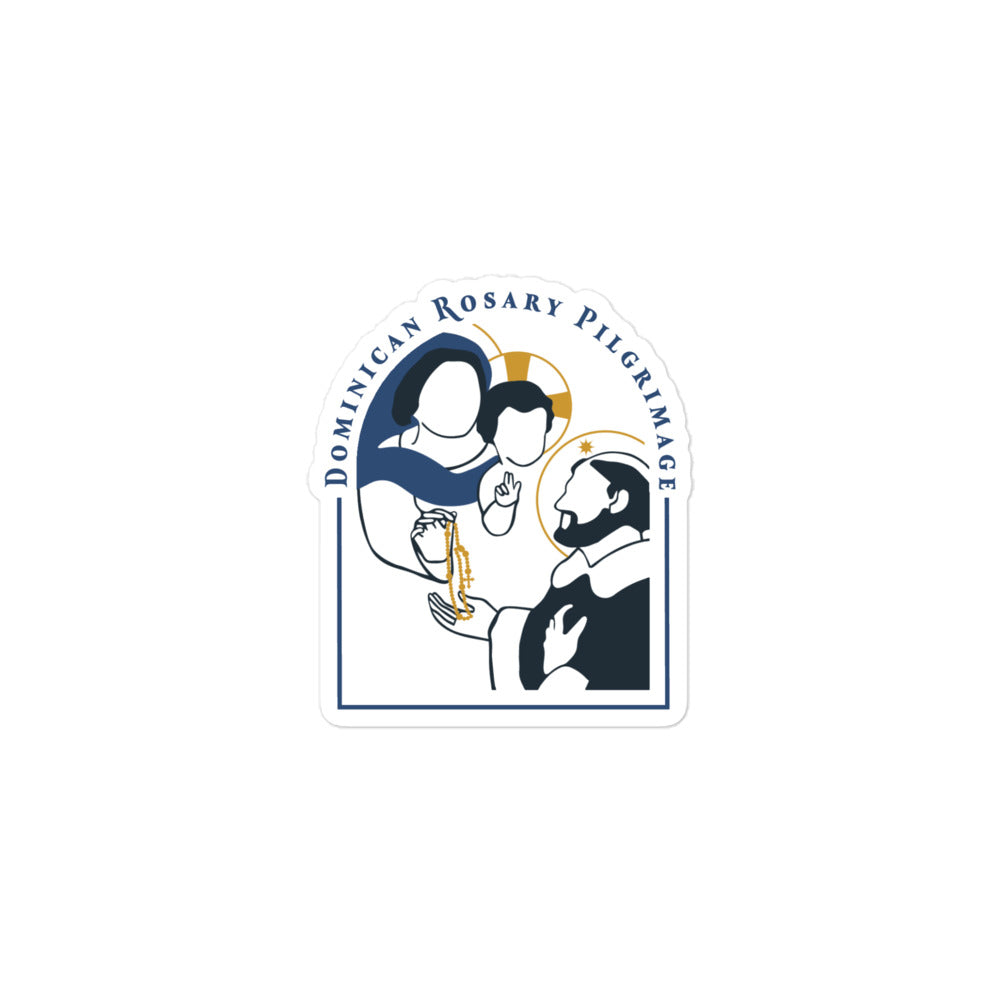 Dominican Rosary Pilgrimage Sticker