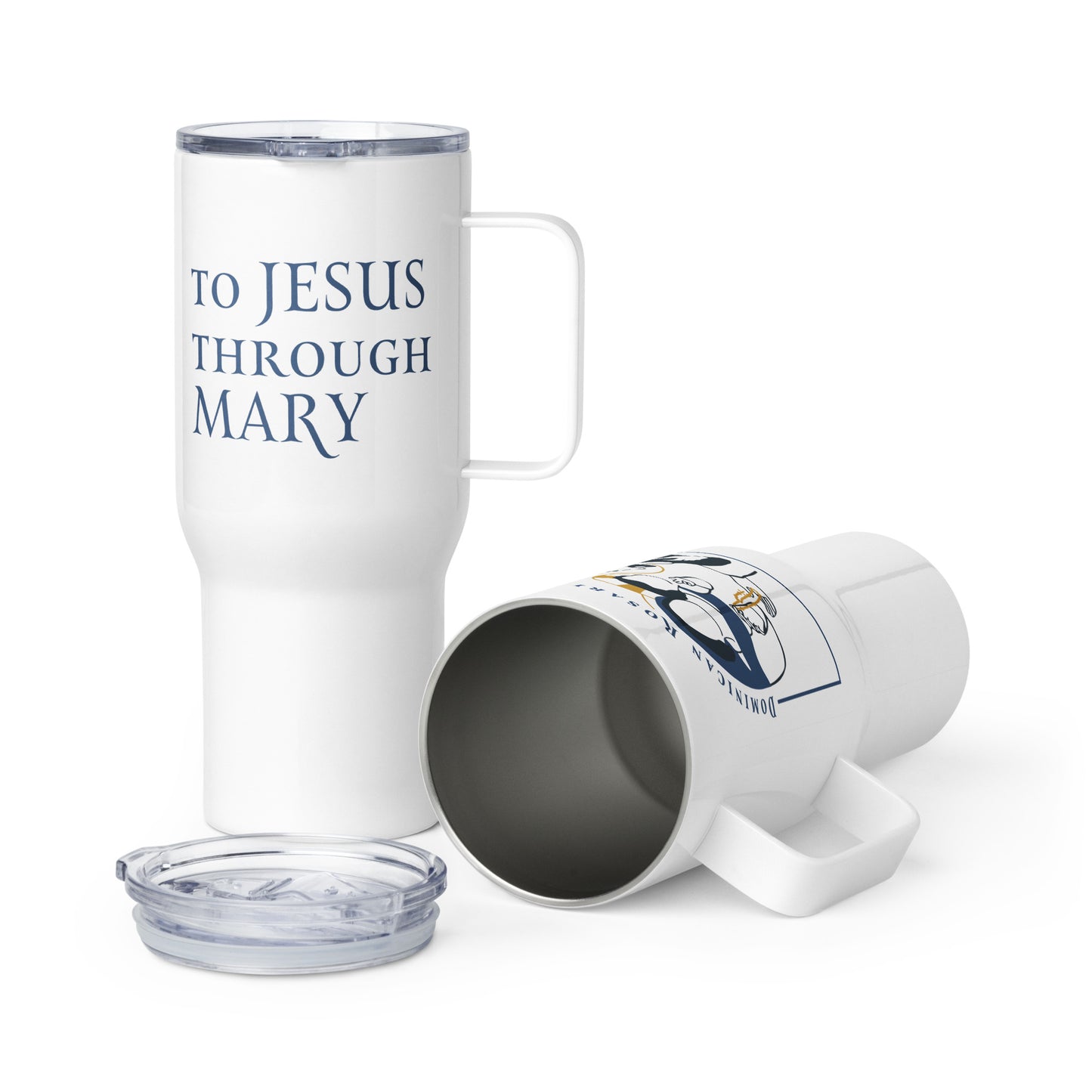 Dominican Rosary Pilgrimage Travel Mug