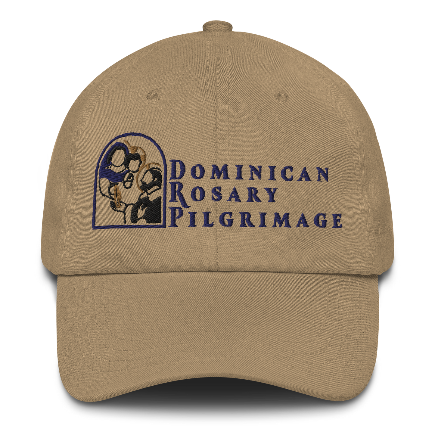 Dominican Rosary Pilgrimage Khaki Cap