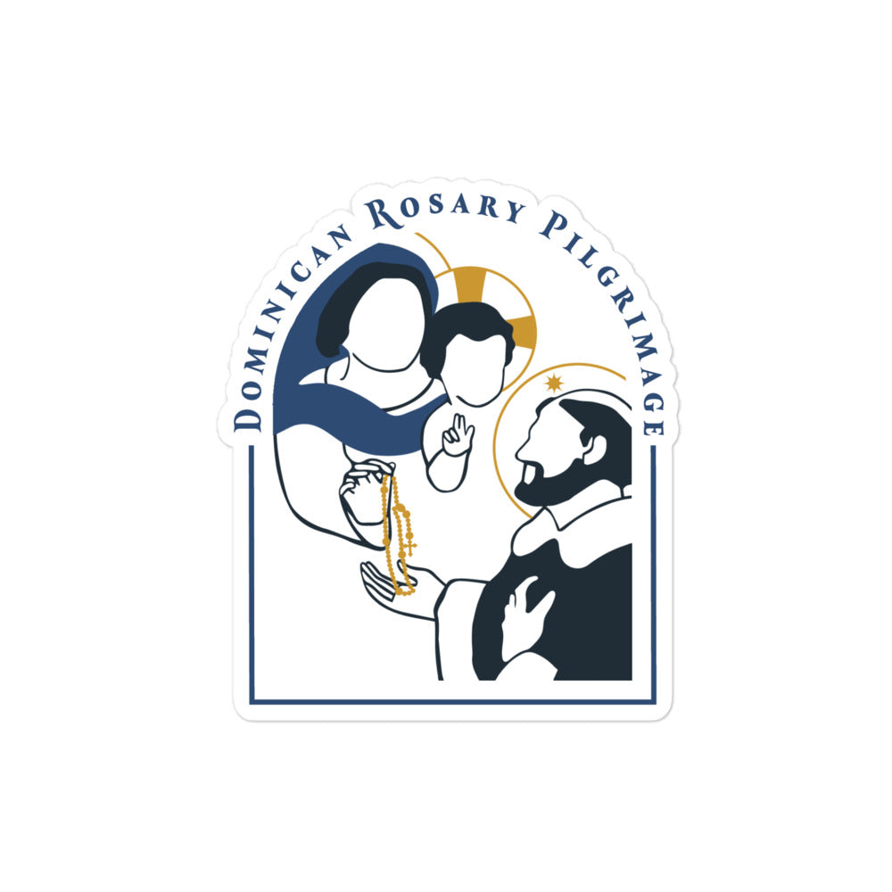 Dominican Rosary Pilgrimage Sticker