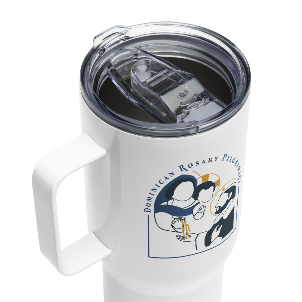 Dominican Rosary Pilgrimage Travel Mug