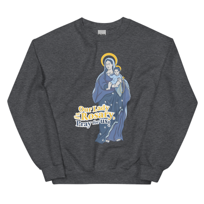 Our Lady of the Rosary (Blue) Sweatshirt