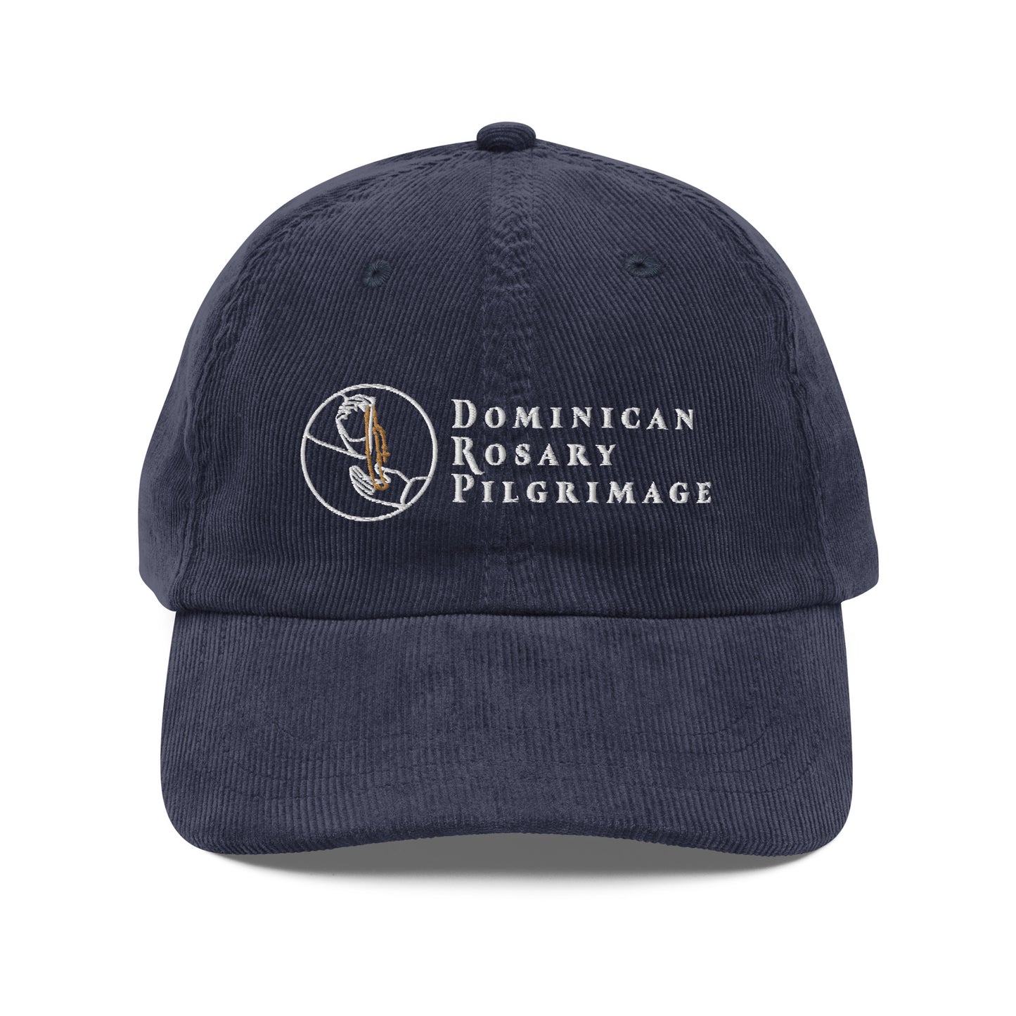 Dominican Rosary Pilgrimage Vintage Corduroy Cap